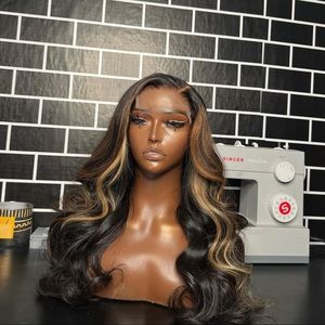 Virgin hair lace wig